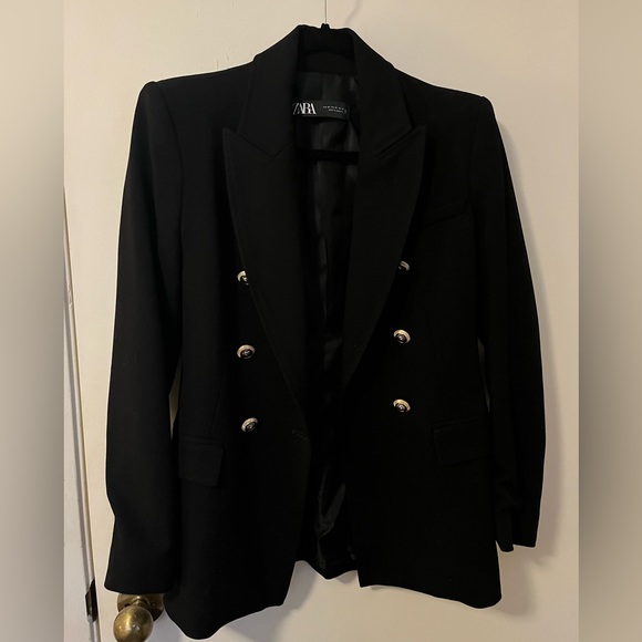 Jackets & Blazers - ZARA Tailored Double Breasted Blazer